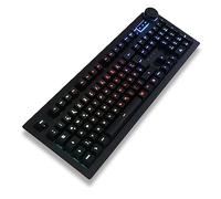 Das Keyboard 5QS Clavier Mécanique Layout QWERTZ Allemand - 105 Touches, Rétroéclairage Programmable RVB, Full Anti-Ghosting, Gamma Zulu Switches, Couverture Aluminium, Repose-Main (DKPK5QSP0GZS0DEX)