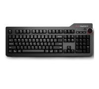 Das Keyboard Cherry MX Lot de 4 claviers mécaniques filaires professionnels pour Mac, commutateurs mécaniques Cherry MX bleus, concentrateur USB 3.0 à 2 ports, bouton de volume, dessus en aluminium