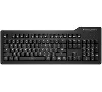 Das Keyboard Prime Clavier mécanique filaire rétroéclairé 13 Mark II, commutateurs mécaniques Cherry MX2A rouges, touches rétroéclairées à DEL blanches propres, passage USB, panneau supérieur en