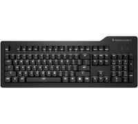Das Keyboard Prime Clavier mécanique filaire rétroéclairé 13 Mark II, commutateurs mécaniques silencieux Cherry MX2A rouge, touches rétroéclairées à DEL blanches propres, passage USB, panneau