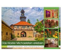 Das Kloster Michaelstein erleben - Ehemalige Zisterzienser - Abtei in Blankenburg am Harz (Wandkalender 2026 DIN A3 quer), CALVENDO Monatskalender: ... und Musik - Kloster Michaelstein fasziniert