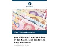 Das Konzept der Nachhaltigkeit in den Nachrichten der Zeitung Valor Econômico