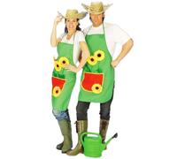 Das Kostümland Costume de jardinier pour adulte unisex au carnaval