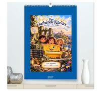 Das lachende Klavier - Ein Jahr voller Magie (hochwertiger Premium Wandkalender 2027 DIN A2 hoch), Kunstdruck in Hochglanz: Ein Jahr voller Musik und ... Momente mit der fröhlichen Wächterbande.