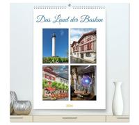 Das Land der Basken (hochwertiger Premium Wandkalender 2026 DIN A2 hoch), Kunstdruck in Hochglanz: Das Baskenland besticht durch seine reiche ... Genüssen und wunderschönen Küsten.