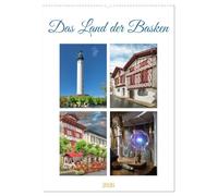 Das Land der Basken (Wandkalender 2026 DIN A2 hoch), CALVENDO Monatskalender: Das Baskenland besticht durch seine reiche Geschichte, einzigartige ... Genüssen und wunderschönen Küsten.