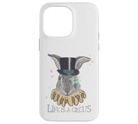 Das Leben ist EIN Zirkus Lapchen Zylinder Hut Zauberer Fun Coque pour iPhone 14 Pro Max