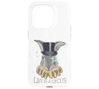 Das Leben ist EIN Zirkus Lapchen Zylinder Hut Zauberer Fun Coque pour iPhone 15 Pro