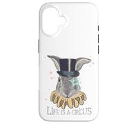 Das Leben ist EIN Zirkus Lapchen Zylinder Hut Zauberer Fun Coque pour iPhone 16