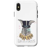 Das Leben ist EIN Zirkus Lapchen Zylinder Hut Zauberer Fun Coque pour iPhone X/XS