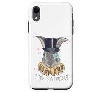 Das Leben ist EIN Zirkus Lapchen Zylinder Hut Zauberer Fun Coque pour iPhone XR