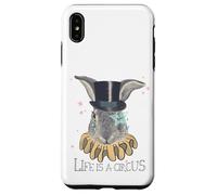 Das Leben ist EIN Zirkus Lapchen Zylinder Hut Zauberer Fun Coque pour iPhone XS Max