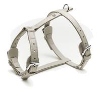 Das Lederband Harnais Cuir Amsterdam Gris/Gris Réglable NEU