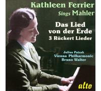 Das Lied Von Der Erde / 3 Ruckert Lieder by Kathleen Ferrier Contralto NEUF