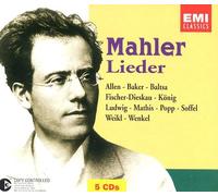 Das Lied Von Der Erde, Das Knaben Wunderhorn, Kindertotenlieder, Lieder Eines Fahrenden Gesellen, Rückert Lieder, Lieder Und Gesänge Aus Der Jugendze, Extraits Avec Lied Des Symphonies