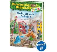 Das magische Baumhaus junior – Tome 22: Fuite face au tremblement de terre – Dès 6 ans