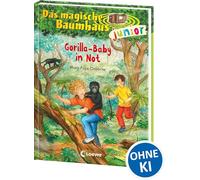 Das magische Baumhaus junior (Band 24) - Gorilla-Baby in Not: Kinderbuch zum Vorlesen und ersten Selberlesen - Mit farbigen Illustrationen - Für Mädchen und Jungen ab 6 Jahre