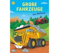 Das Malbuch. Große Fahrzeuge: Coole Fahrzeuge zum Ausmalen für Kinder ab 5 Jahren