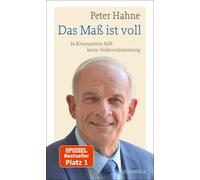 Das Maß ist voll [German] by Hahne, Peter [Hardback] NEUF