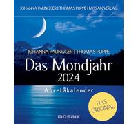 Das Mondjahr 2024 - Abreißkalender: Das Original