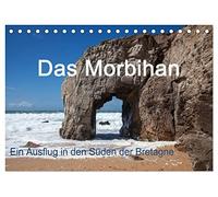 Das Morbihan - ein Ausflug in den Süden der Bretagne (Tischkalender 2026 DIN A5 quer), CALVENDO Monatskalender: Ein Streifzug durch das Morbihan mit ... auf das, was Menschen dort errichtet haben