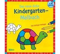 Das Neue, Dicke Kindergarten-Malbuch: Mit Farbigen Vorlagen Und Lustiger Fehlersuche