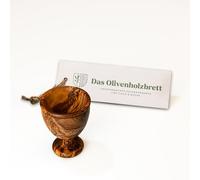 das Olivenholzbrett Bois d'olive Coquetier env. 8cm - 8cm