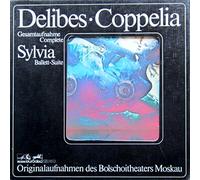 Das Orchester des Bolshoitheaters Moskau unter Leitung von Jurij Feier bzw. Fuat Mansurow - Delibes: Coppelia (Gesamtaufnahme) & Sylvia (Ballett-Suite) [Vinyl Schallplatte] [Doppel-LP]