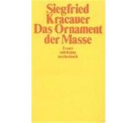 Das Ornament der Masse Kracauer, Siegfried (Auteur)