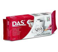DAS Pâte à modeler auto durcissante blanc 500g pour modélisme - DAS