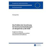 Das Problem Der Zurechnung Bei Gremiumse - [Version Originale] Inconnu (Auteur)