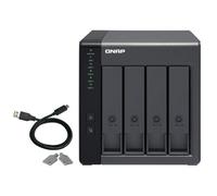 DAS QNAP TR-004/ 4 baies 3,5 - 2,5 / Format tour