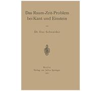 Das Raum-Zeit-Problem Bei Kant Und Einstein