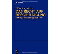 Das Recht Auf Beschuldigung