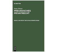 Das Recht Des Schuldverhältnisse