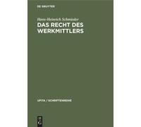 Das Recht Des Werkmittlers