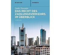 Das Recht Des Zahlungsverkehrs Im Überblick