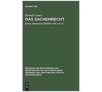 Das Sachenrecht