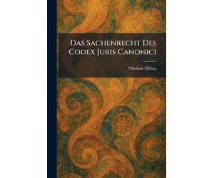 Das Sachenrecht Des Codex Juris Canonici