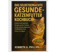 DAS SELBSTGEMACHTE GESUNDE KATZENFUTTER-KOCHBUCH: Einfache und nahrhafte Rezepte, um die Vitalität, Freude und das allgemeine Wohlbefinden Ihrer Katzen zu steigern