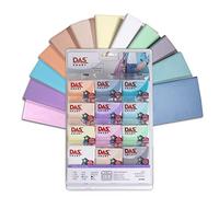 DAS Smart - Pâte polymère à cuire au four - Assortiment Pastel - 12 x 28.5g