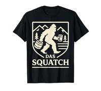 Das Squatch Funny Bigfoot Oktoberfest Bière Allemande T-Shirt