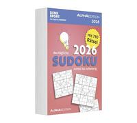 Das tägliche Sudoku 2026 - Tagesabreißkalender -14,8x21,0 - Rätselkalender - Knobelkalender: Für clevere Einsteiger und Fortgeschrittene