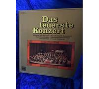 Das teuerste Konzert. Karajan. Karl Richter. Telefunken. Brandenburgisches Konzert nr.3 , Orgelkonzert , Monscheinsonate, Schubert : 8. Symphonie, " Die Meistersinger von N?rnberg". Vinyl LP.