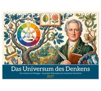 Das Universum des Denkens (Tischkalender 2027 DIN A5 quer), CALVENDO Monatskalender: Eine Reise durch die großen Gedanken der deutschen Philosophie