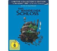 DAS WANDELNDE SCHLOSS -HAYAO MIYAZAKI (BD+DVD, LIMITED STEELBOOK) 2 BLU-RAY NEUF