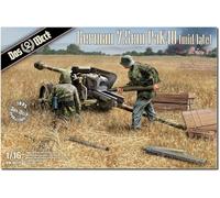 DAS WERK - Maquette Canon German 7,5cm Pak 40 (mid/late) 2 In 1 |das Werk|16020| 1:16 Maquette Char Promo