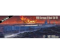 Das Werk - Maquette sous-Marin WWI German U-Boat SM U9 Dw72001 1/72ème Maquette Char Promo