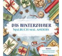 Das Winterzauber Linien-Malbuch: Bringe das Licht in die bunten Winterwelten | Kreative Entspannung durch inversives Zeichnen | Kinder ab 10 Jahren ... | Mit gratis Bonus-Seiten zum Ausdrucken