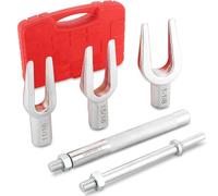 DASBET 5 pièces Kit de Fourche d'extraction de Joint à rotule, Séparateur de Joint à rotule, Extracteur de tête de Tige de Liaison